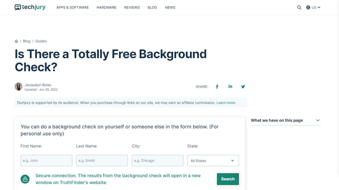 Is There a Totally Free Background Check? - Techjury